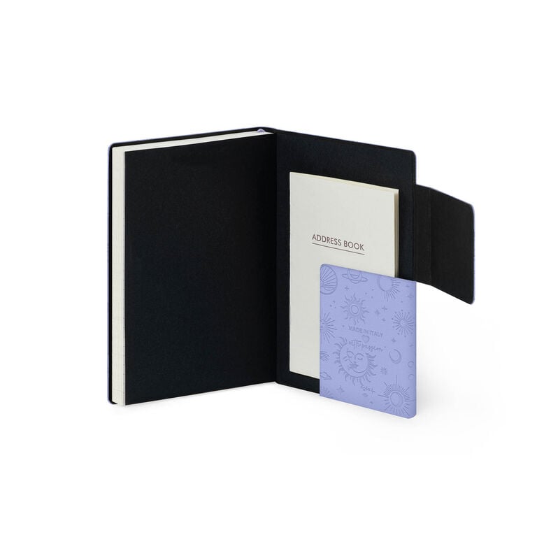 16-Month Small Weekly Diary for 2026/2027 - Cosmic Lilac - With Notebook