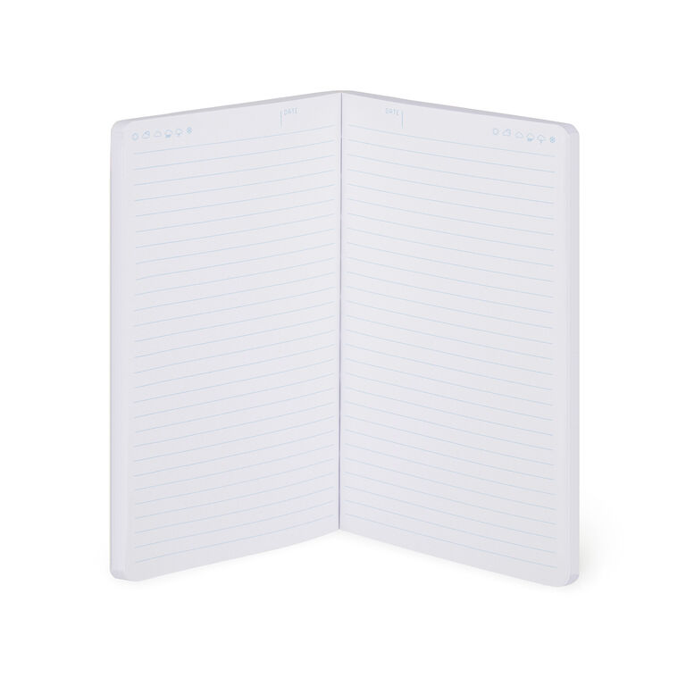 Lined Photo Notebook with Illustrated Hard Cover - Moth