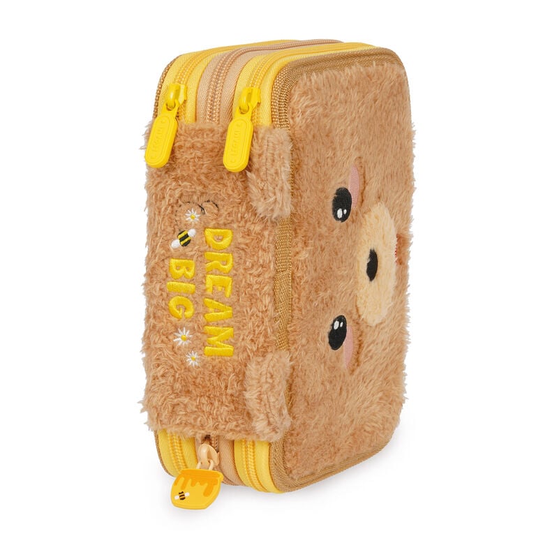 Astuccio 3 Scomparti - Teddy + 2 Penne Cancellabili Astuccio 3 Scomparti - Teddy + 2 Penne Cancellabili
