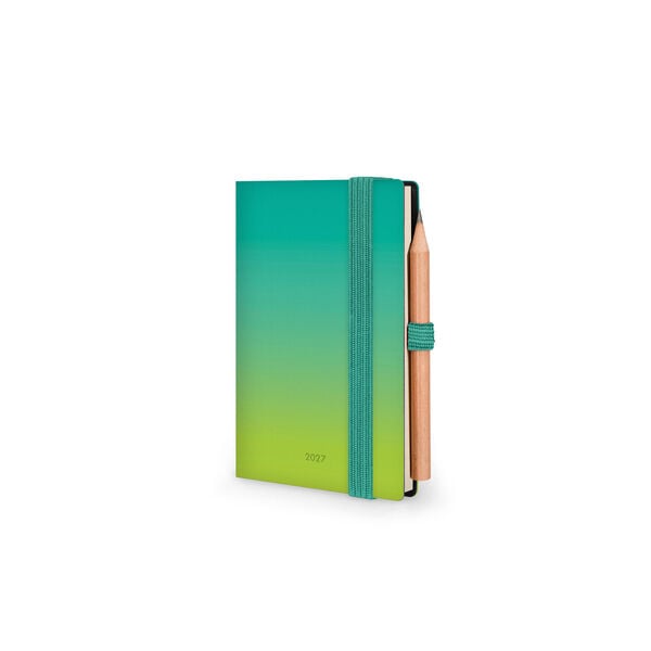 Agenda 12 Mesi Bigiornaliera Mini 2027 - Shades of Green