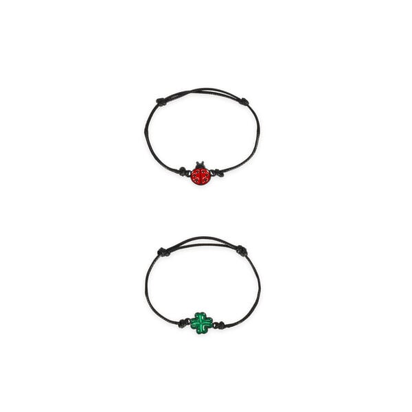 Set of 2 Bracelets - Ladybug Set of 2 Bracelets - Ladybug