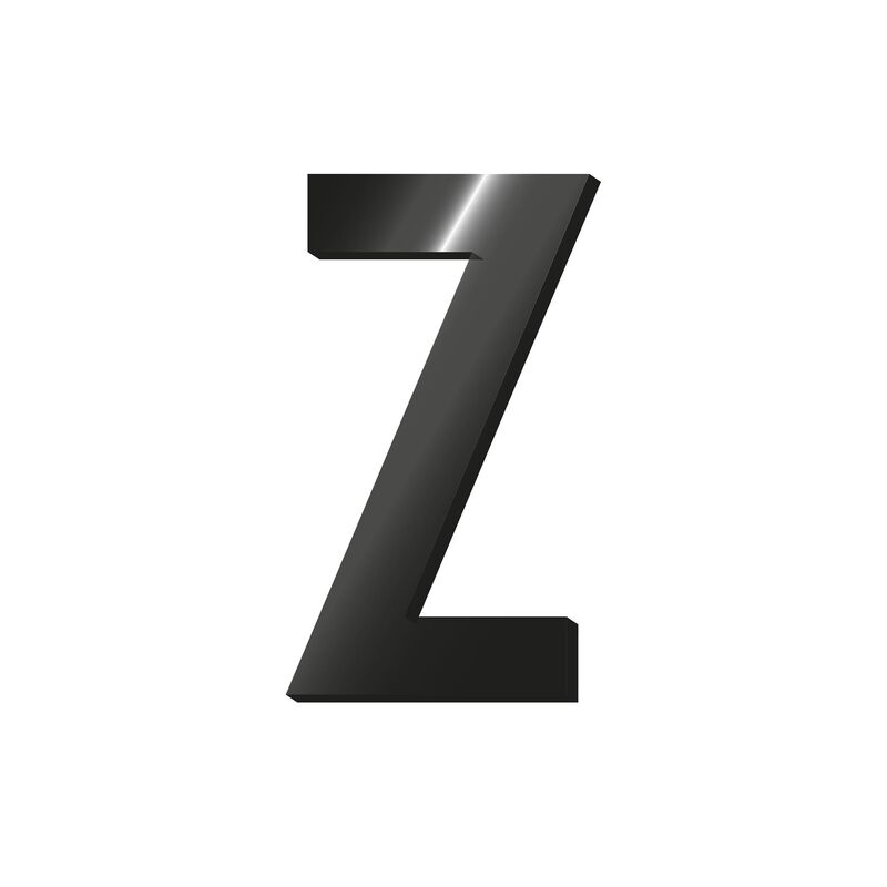 Adhesive Metal Letter - My Initial, , zoo