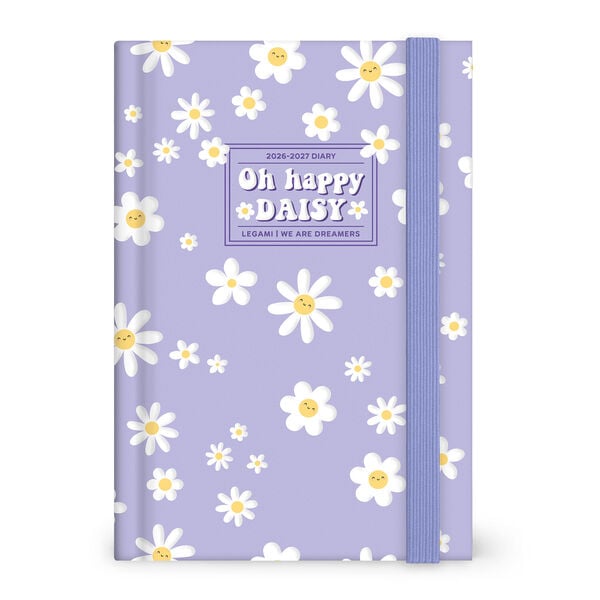 Agenda Diaria Fotográfica 2026/2027 16 Meses - Daisy - Medium