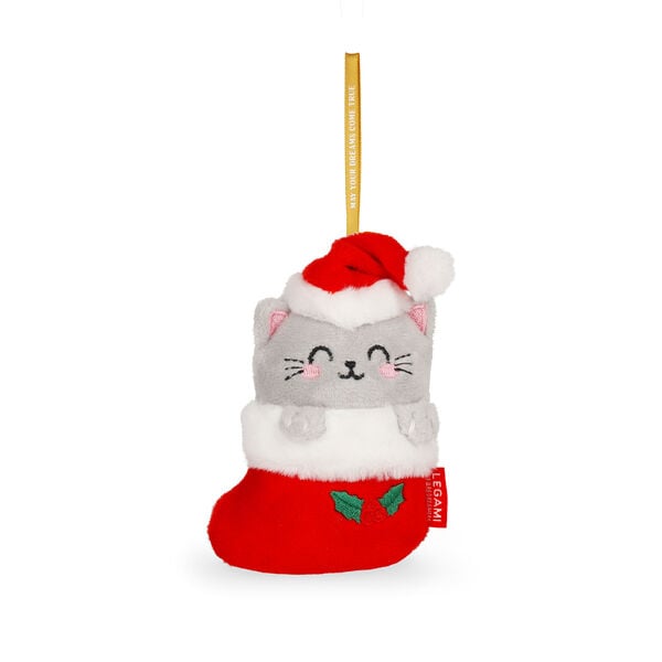 Decorazione per Albero di Natale in Peluche Kitty - Oh-Oh-Ohrnaments