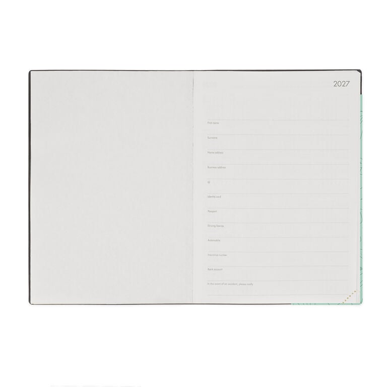 Agenda 12 Mesi Giornaliera Large 2027 - Botanic Garden Agenda 12 Mesi Giornaliera Large 2027 - Botanic Garden