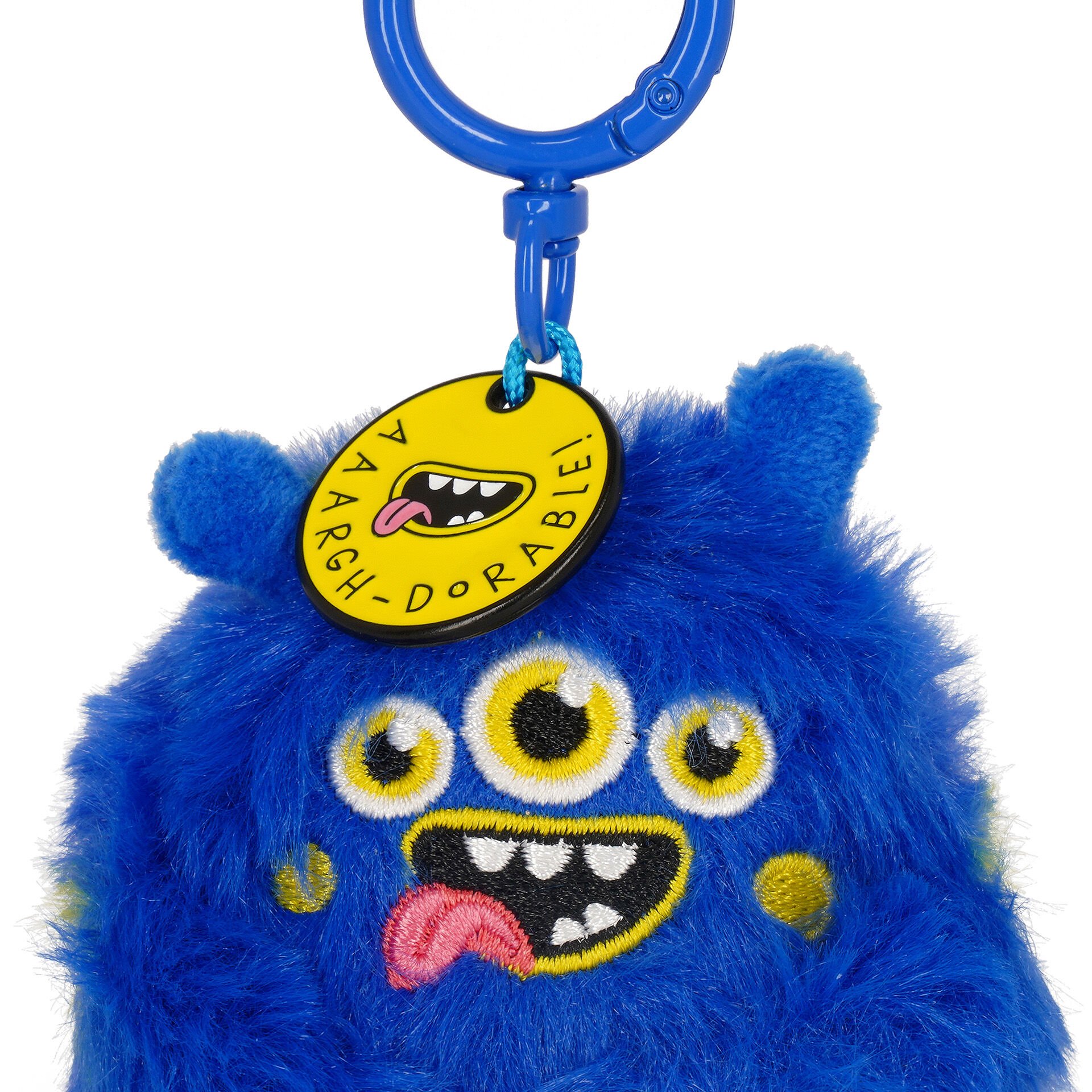 Plush Key Ring - Super Soft! - Monster - Tiny Plush Key Ring - Super Soft! - Monster - Tiny
