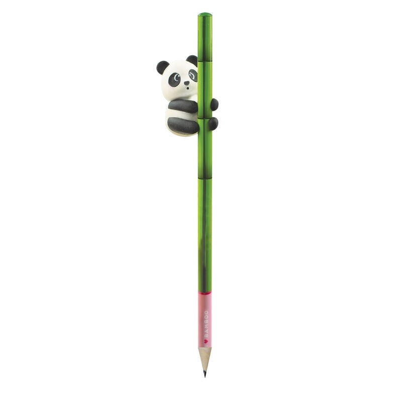 Bleistift mit Radiergummi, , zoo