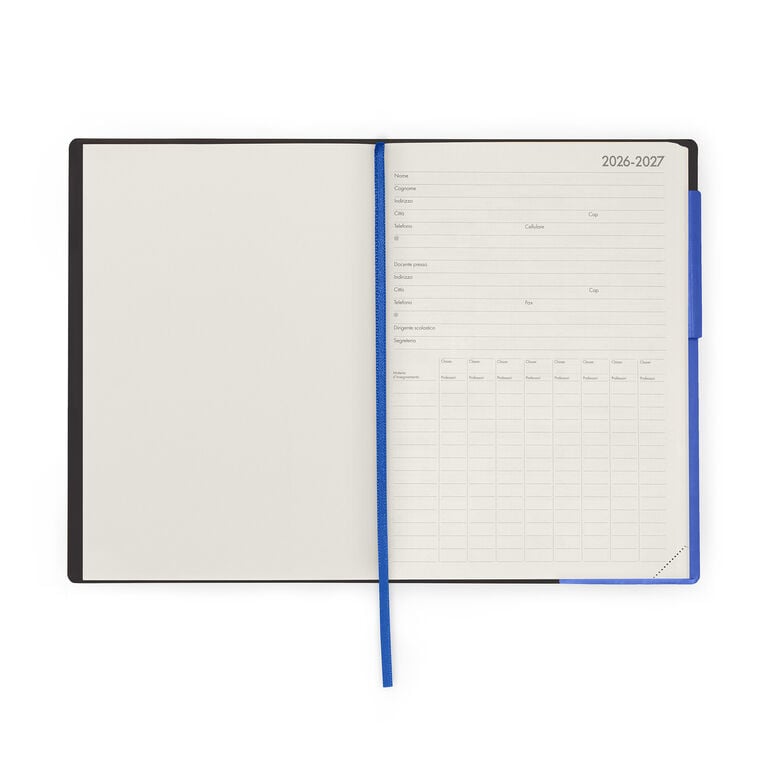 Agenda del Docente 2026/2027 Settimanale 13 Mesi - Eclectic Blue