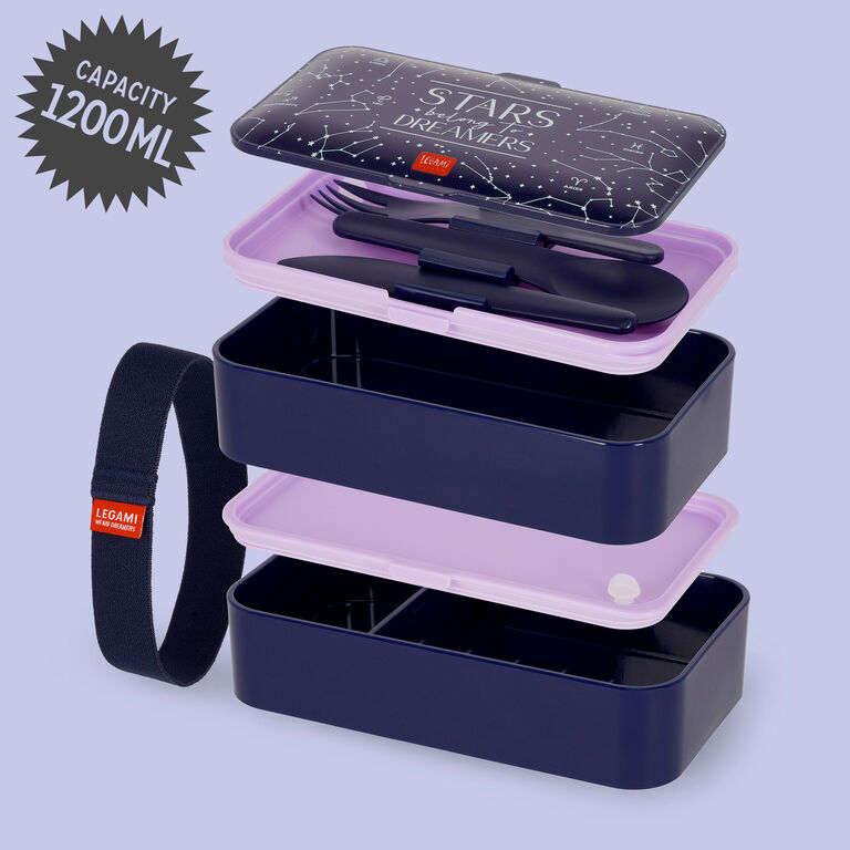 1200 ml Lunch Box - Stars - Lunch Box