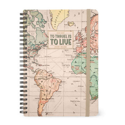 16-Month Weekly Diary - Large - Spiral Bound - 2023/2024