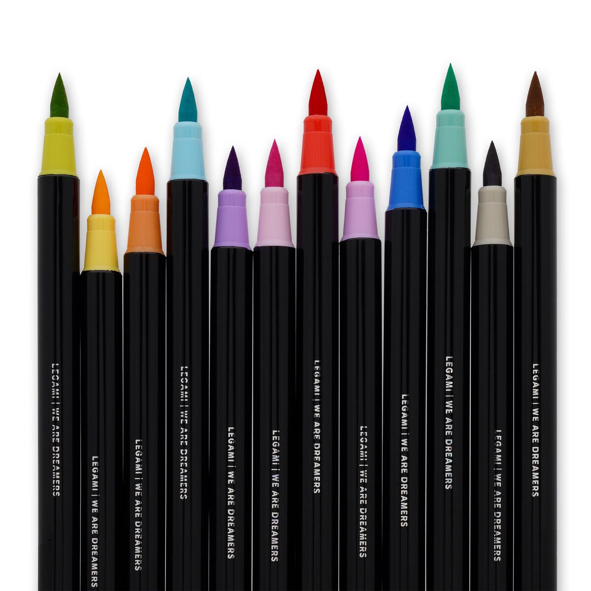 Set mit 12 Pinselstiften - Brush Markers, , zoo