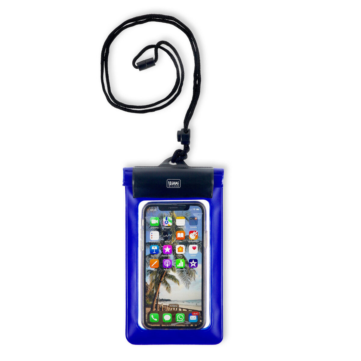 Wasserdichte Schutzhülle für Smartphones BLUE