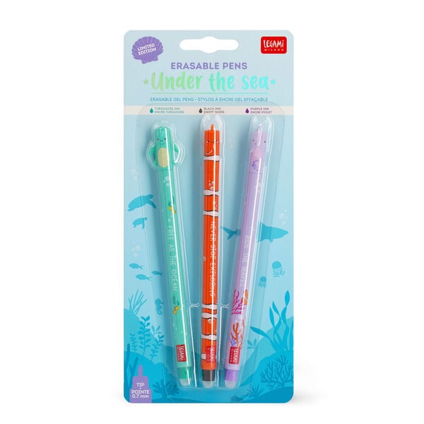 Set mit Löschbaren Gelstiften - Erasable Pen