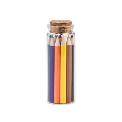 Colourful Potion - Jar Of 12 Coloured Pencils