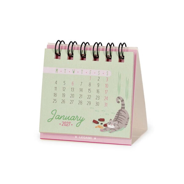 Micro Calendar - 2027 - Kitty Micro Calendar - 2027 - Kitty