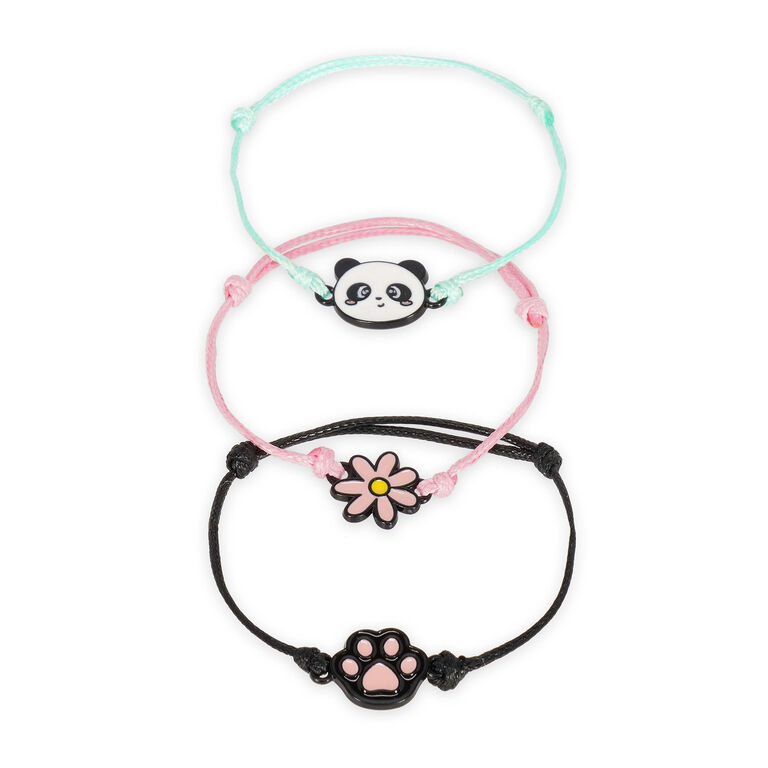 Set of 3 Bracelets - Panda Set of 3 Bracelets - Panda