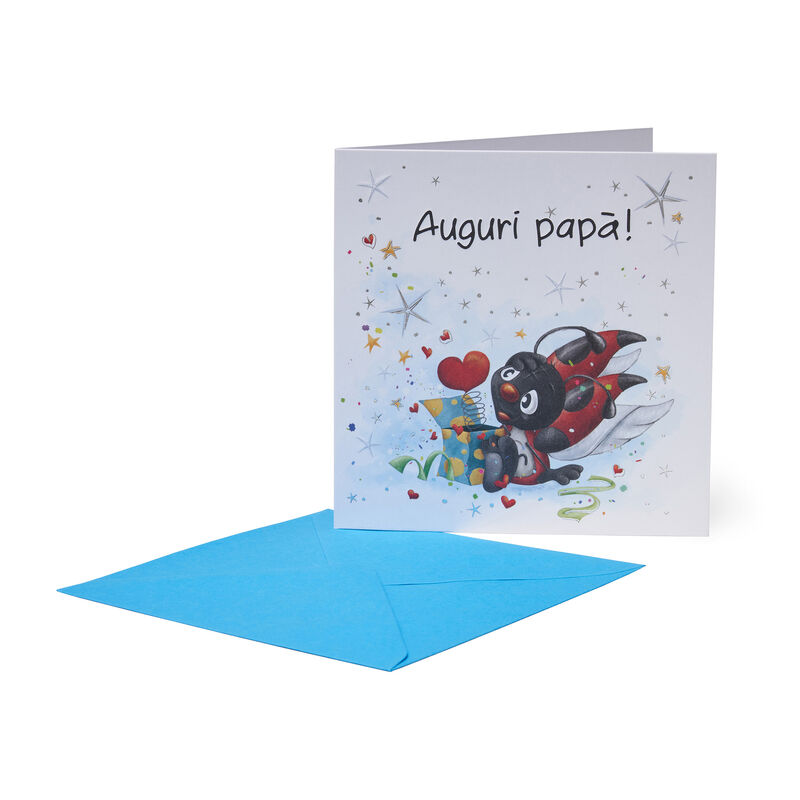 Luckybug Greeting Cards Per Ogni Ricorrenza 12 5x12 5 Auguri Papa Legami Com