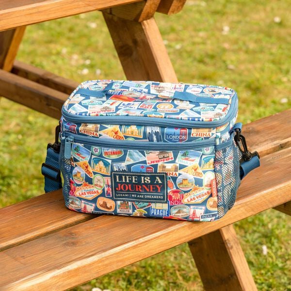 Borsa Porta Pranzo 7,7 l - Travel Stickers - Lunch Bag