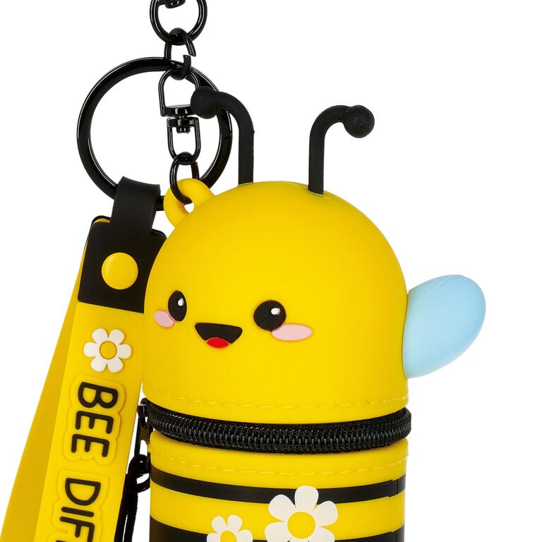 Münztasche mit Schlüsselanhänger Bee - Mini Kawaii Münztasche mit Schlüsselanhänger Bee - Mini Kawaii