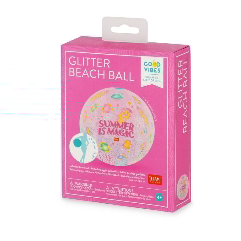 Ballon de Plage Gonflable Summer is Magic - Glitter Beach Ball