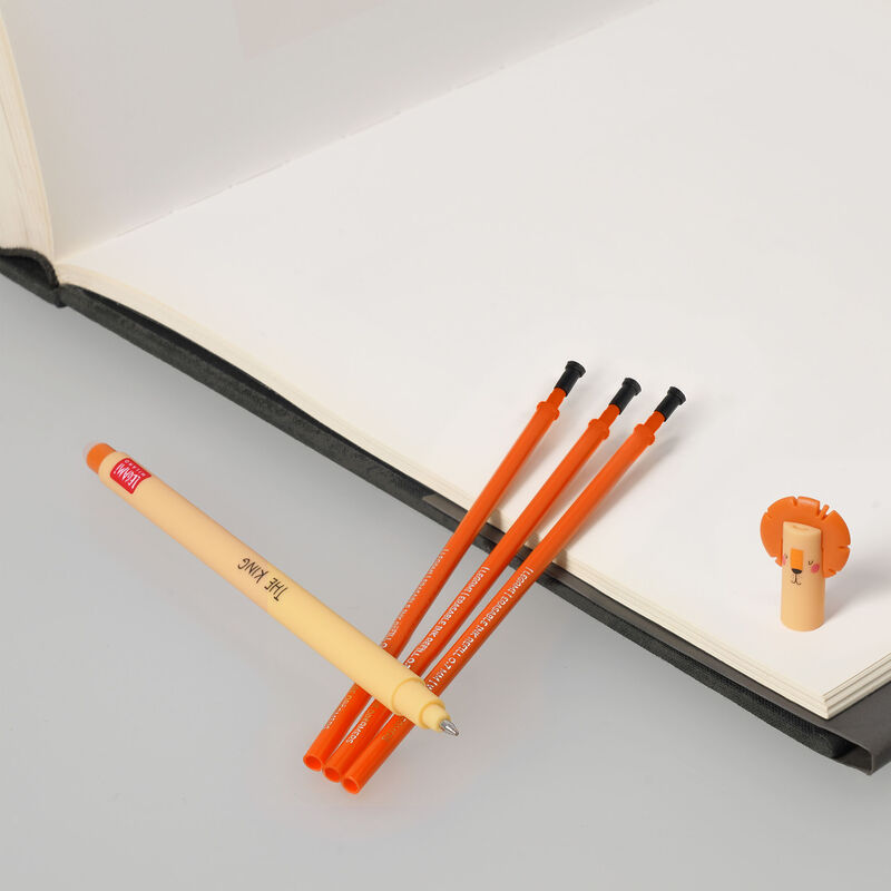 Erasable Gel Pen Refills for Legami Pens Orange - Pack of 3