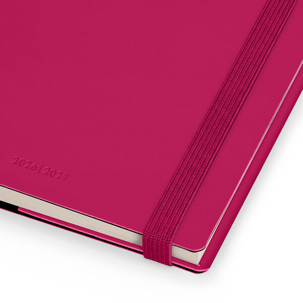 Agenda Semanal 2026/2027 16 Meses - Raspberry Jam - Small Con Libreta