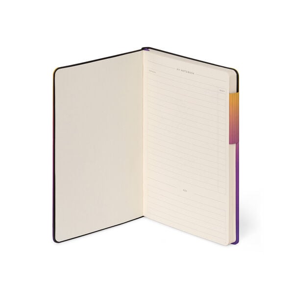 Lined Notebook with Soft Cover - Sunset Vibes - My Notebook