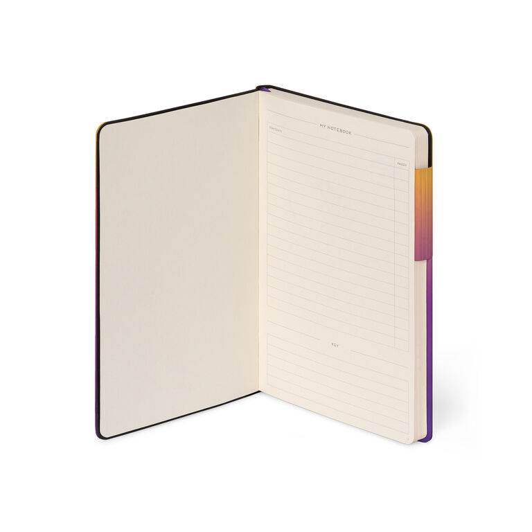 Lined Notebook with Soft Cover - Sunset Vibes - My Notebook Lined Notebook with Soft Cover - Sunset Vibes - My Notebook