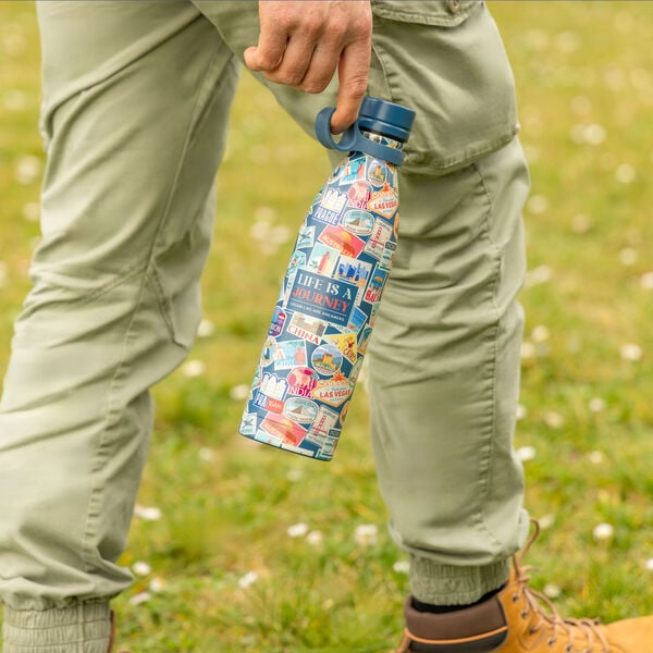 Bottiglia Termica 800 ml - Travel Stickers - Hot & Cold