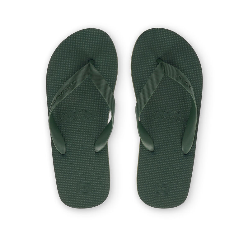 Flip Flops 44/45 Regular Olive Green - Flip Flops