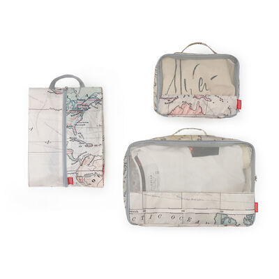 Set of Three Travel Bags - Travel Organizer