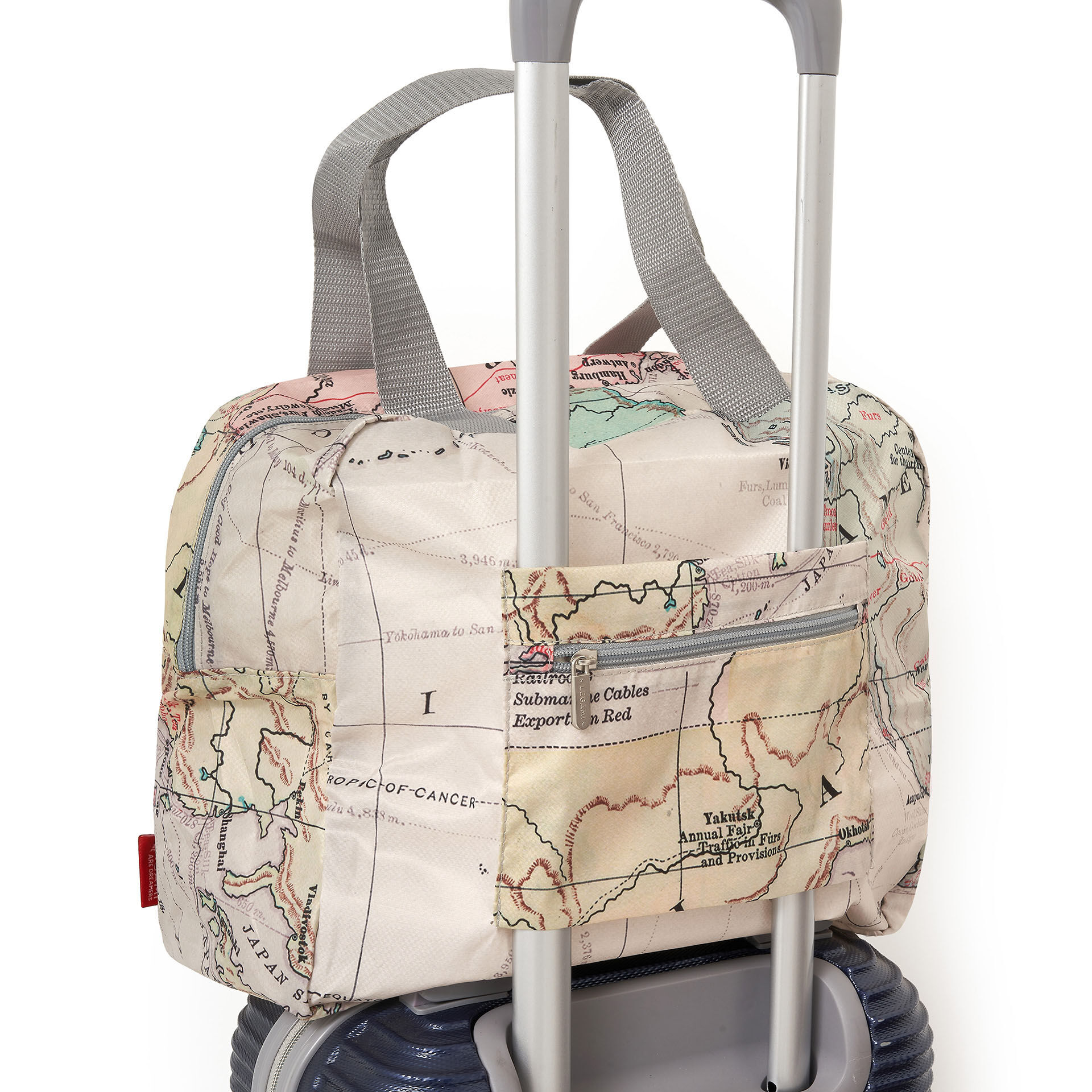 Borsa Portaoggetti Per Attrezzi Da Esterno - Pieghevole, Tessuto Oxford, 60x25x25 Cm, Per Campeggio, Escursionismo, Trasporto Attrezzatura