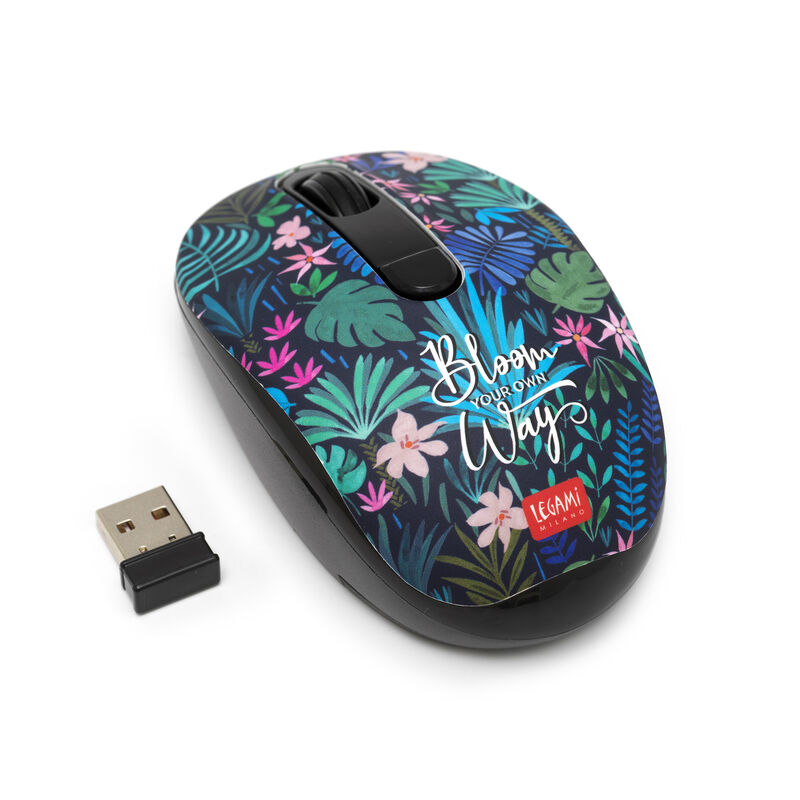 Wireless Mouse with USB Receiver FLORA 