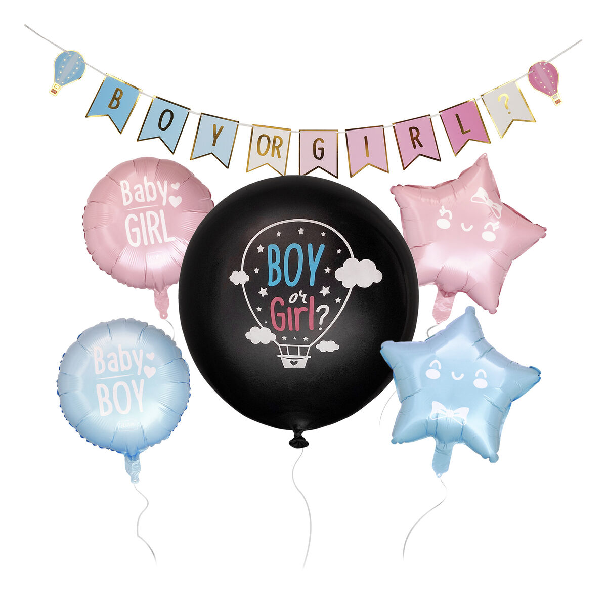 Gender Reveal Party Kit, , zoo