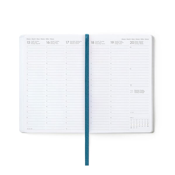 Agenda Semanal Fotográfica 2026/2027 16 Meses - Travel Stickers - Medium