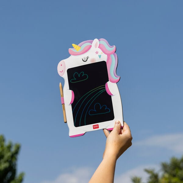 Unicorn Portable LCD Drawing Board in Cardboard - Magic Sketch Board Unicorn Portable LCD Drawing Board in Cardboard - Magic Sketch Board