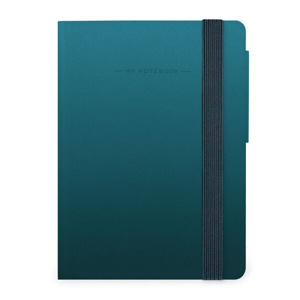 Einfarbiges Blanko-Notizbuch mit Softcover - Deep Teal - My Notebook Einfarbiges Blanko-Notizbuch mit Softcover - Deep Teal - My Notebook