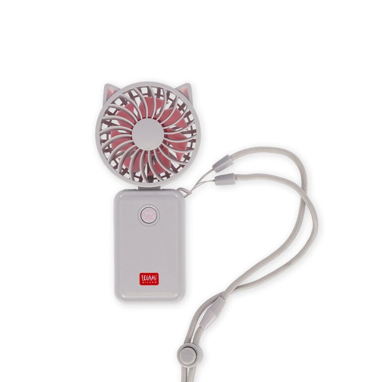 Tragbare, wiederaufladbare Ventilator - Kitty Tragbare, wiederaufladbare Ventilator - Kitty