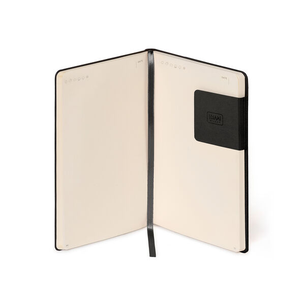 Notebook with Blank Pages and Monochrome Soft Cover - Black Suit - My Notebook
