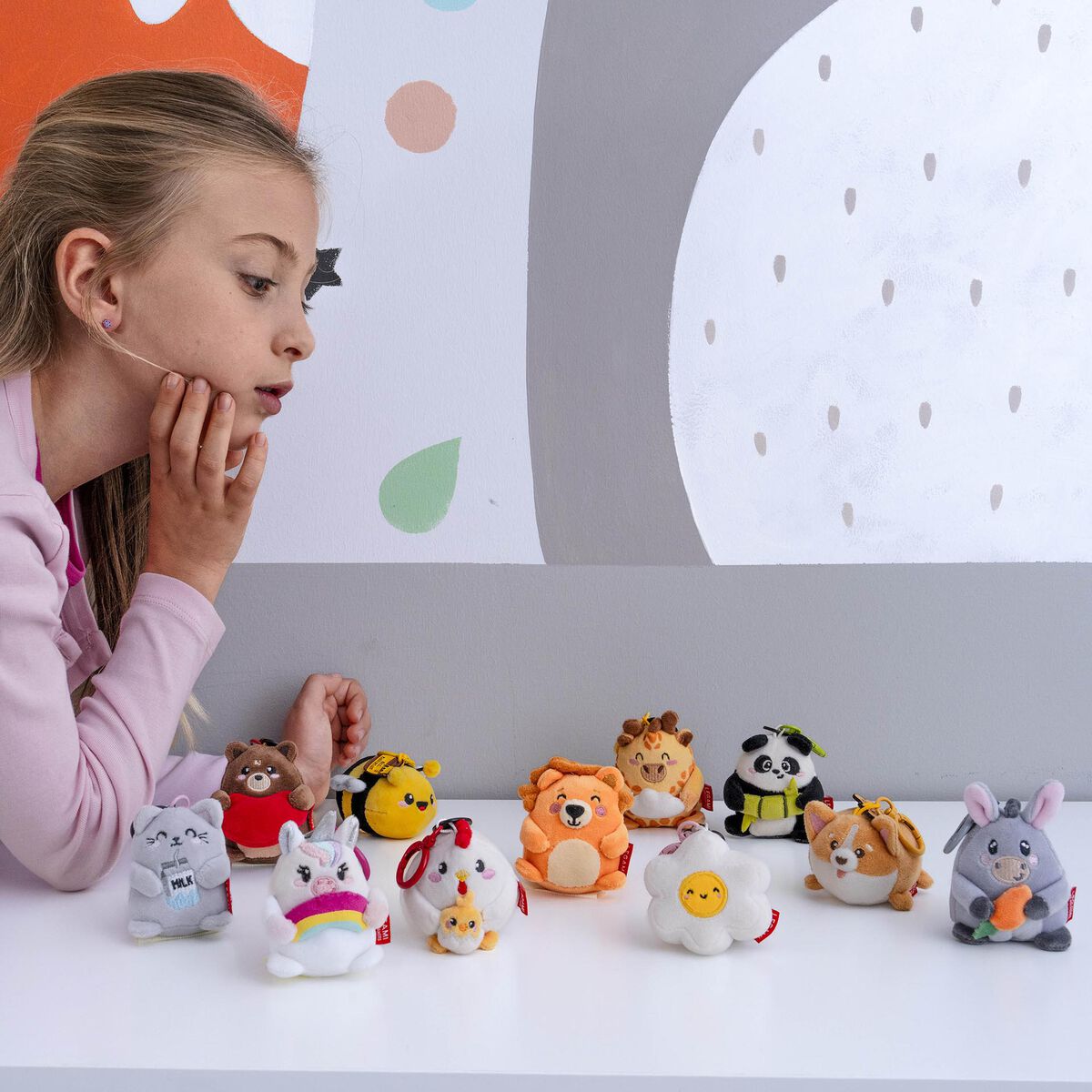 2 Stück Giraffe Schlüsselanhänger - Kreative Tier Anhänger Metalllegierung