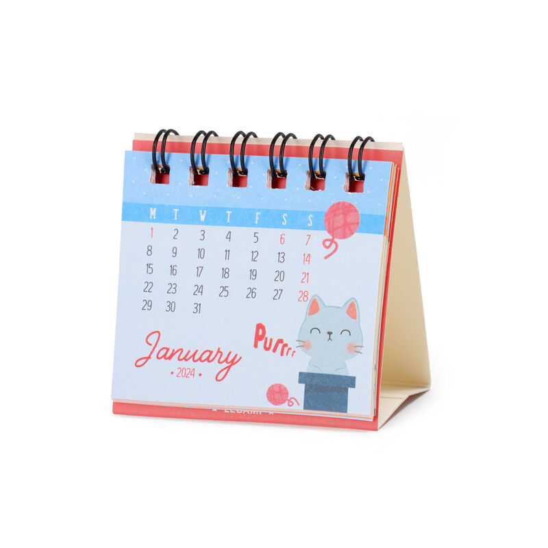 Micro Calendario da Tavolo - 2024 KITTY