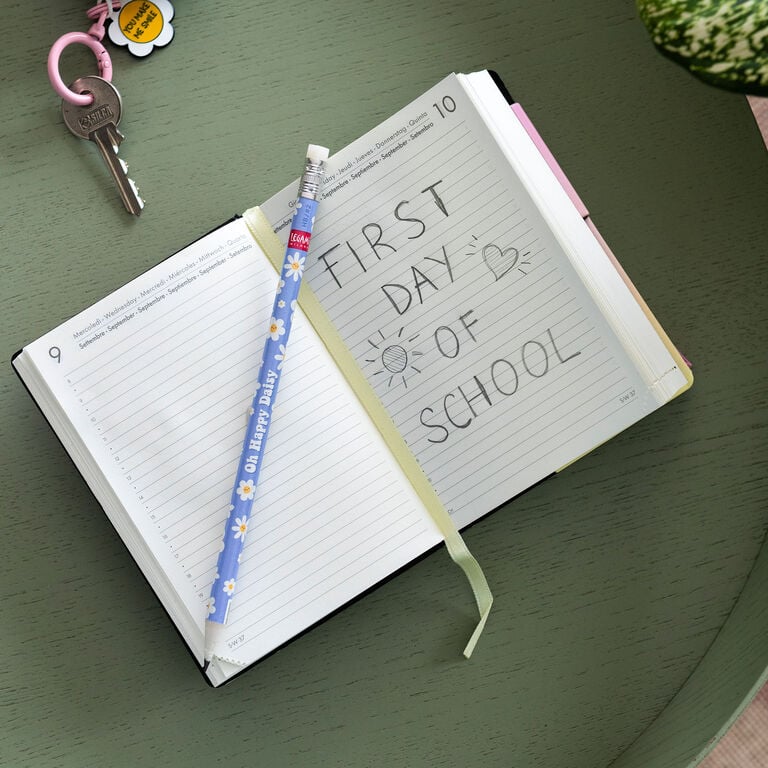Recycled Paper Pencil - I Used to be a Newspaper - Daisy Recycled Paper Pencil - I Used to be a Newspaper - Daisy