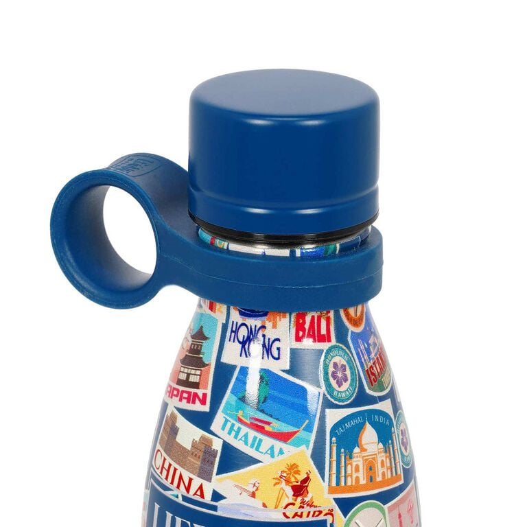 300 ml Mini Vacuum Bottle - Travel Stickers - Hot & Cold