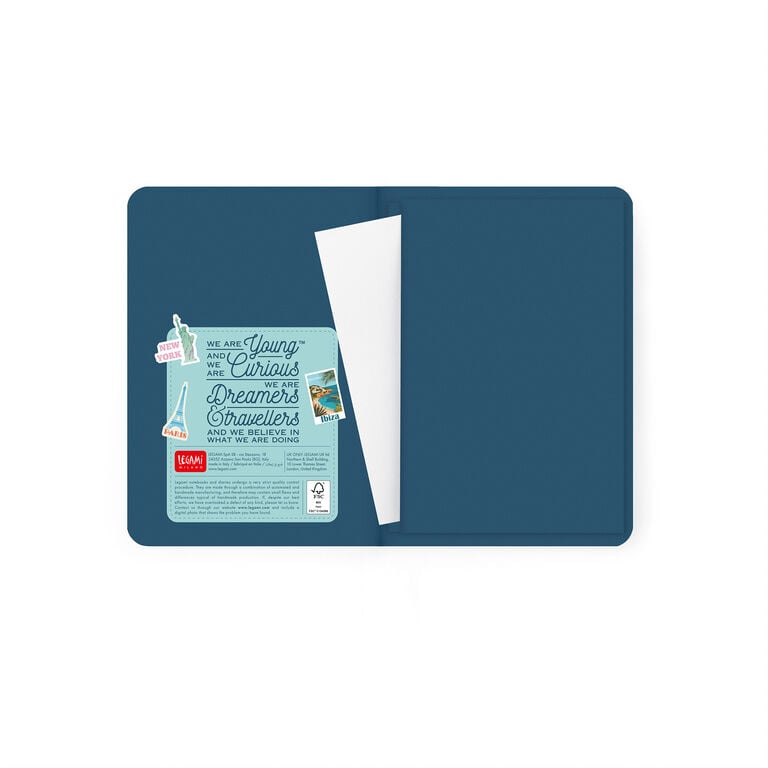 Agenda 2026/2027 Settimanale Fotografica 16 Mesi - Travel Stickers - Con Notebook - Small