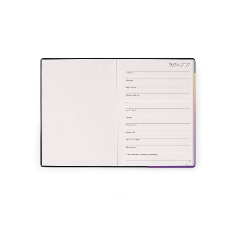 16-Month Small Weekly Diary for 2026/2027 - Sunset Vibes - With Notebook