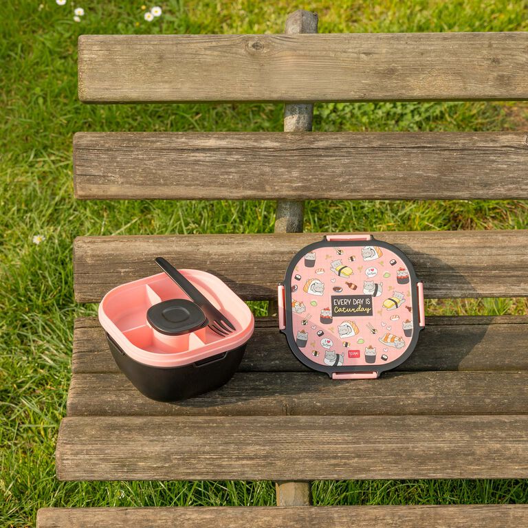 1700 ml Lunch Box - Sushi Cat - Lunch Box