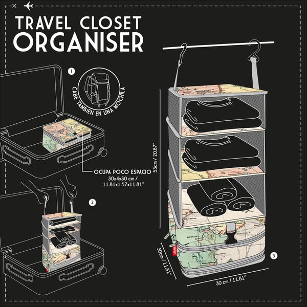 Organizador de Viaje para Armario - Small