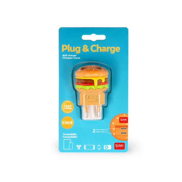 Hamburger Wall Charger, , zoo