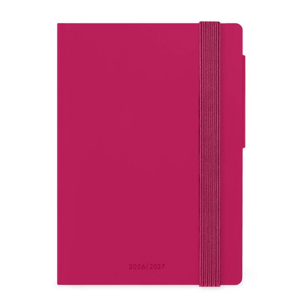 Agenda Semanal 2026/2027 16 Meses - Raspberry Jam - Small Con Libreta