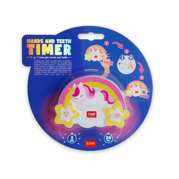 2-in-1-Timer zum Zähneputzen/Händewaschen - Unicorn - Hands and Teeth Timer 2-in-1-Timer zum Zähneputzen/Händewaschen - Unicorn - Hands and Teeth Timer